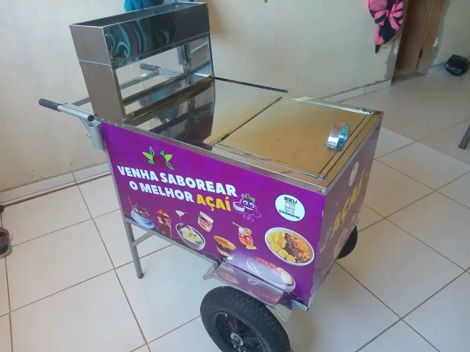 Carrinho de açaí