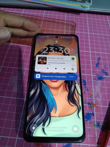 Realme C75x 256 gb e 8gb de ram.