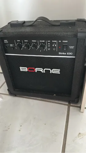 Caixa guitarra/baixo nova BORNE.
