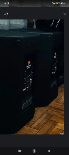 Par caixas prx 812 jbl