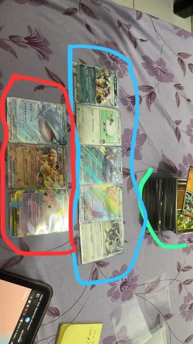 Cartas de Pokémon em ótimo estado a venda 155 cartas ao todo