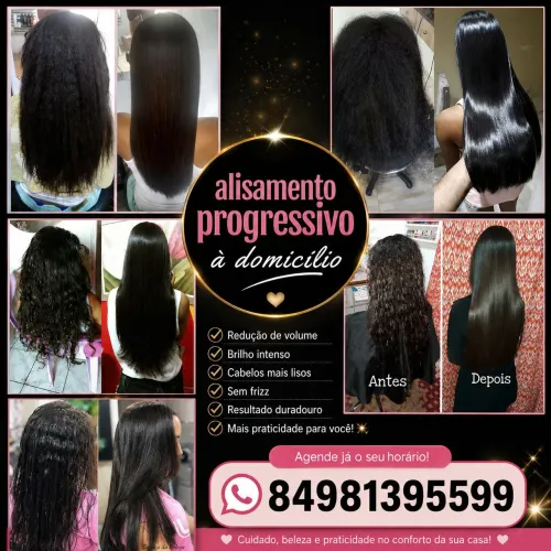 Alisamento Progressivo à Domicílio / Progressiva