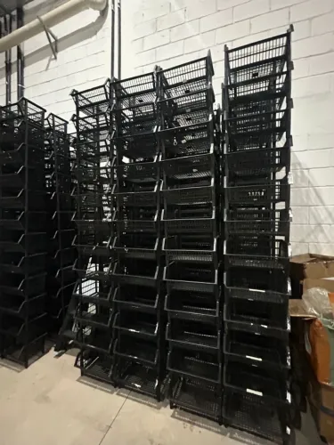 Cestinho Cesto Empilhável Organizador Multiuso Médio