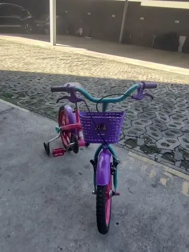 Bicicleta Caloi Barbie aro 16
