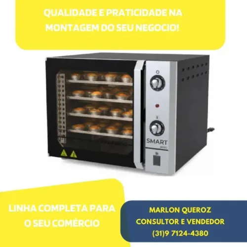 Forno 4 Assadeiras Elétrico Venâncio Novo