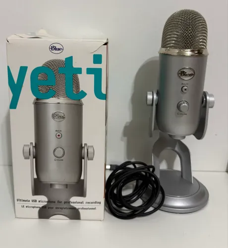 Microfone profissional blue yeti - excelente