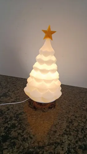 Árvore de Natal para rack de TV
