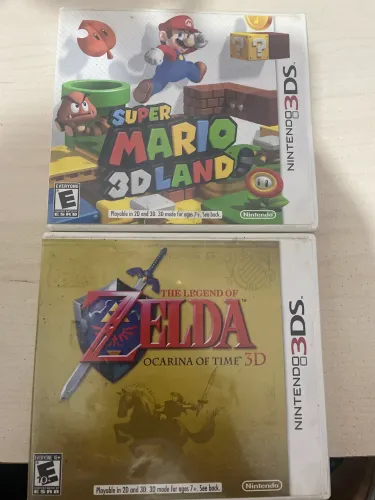 SUPER MARIO 3D LAND E ZELDA OCARINA 