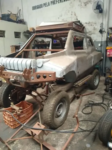 Projeto estrutural 4x4