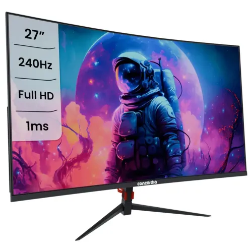 Monitor Concordia Curvo 1500R, 27p ", 240hz