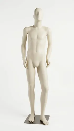 Manequim branco masculino adolescente