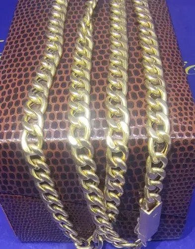 Cordão Ouro 18 Kilates Peso 21.50 Gramas 5 mm 70 Cm OCO                                   