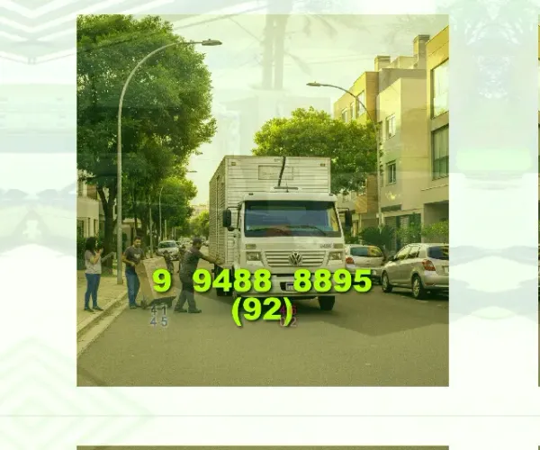Frete Bau disponível agora! Ligue: 92#9@9488*8895 - Dj faz mudanças com segurança!