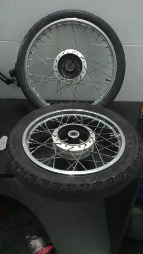Rodas Raiadas Originais Honda Pop 110i 2025