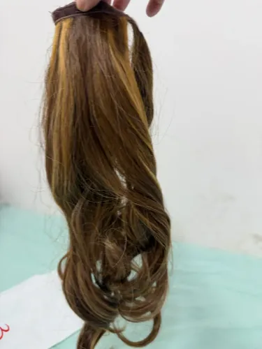 Coque rabo de cavalo para cabelo 