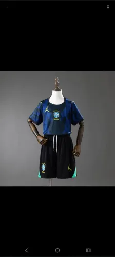 Conjunto kids da seleção brasileira