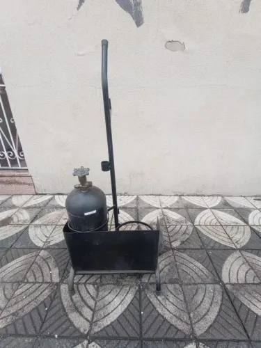 Tubo de Oxigênio e Carrinho