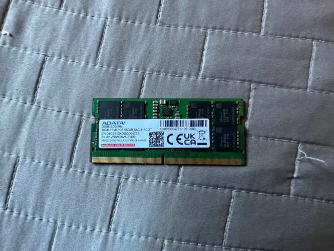 Memória DDR5 16GB ADATA 5600 MHz notebook