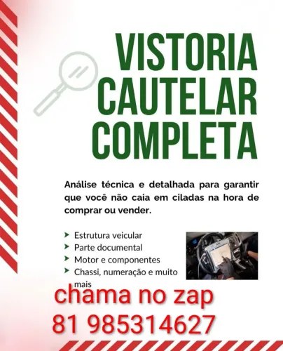 Vistoria pré compra de veículos e busca de carro para vc