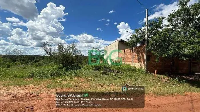 Terreno à venda, 212 m² por R$ 41.535,11 - Chácaras Cornélia - Bauru/SP
