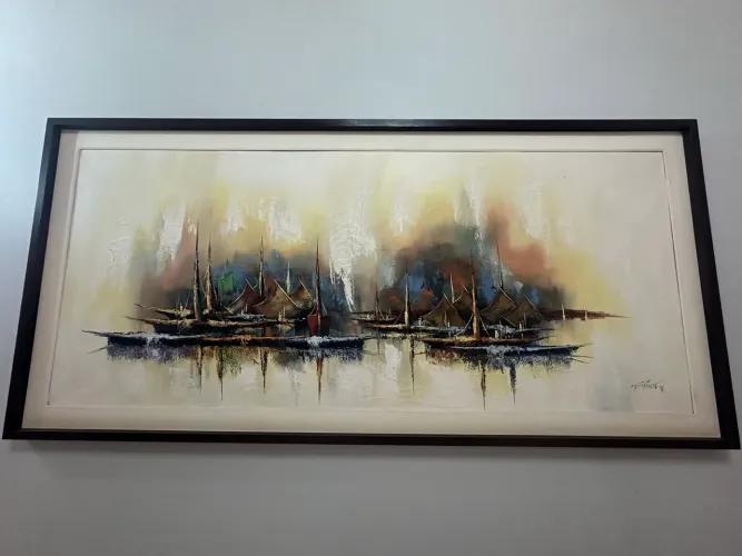 Quadro Gian Franco óleo sobre tela