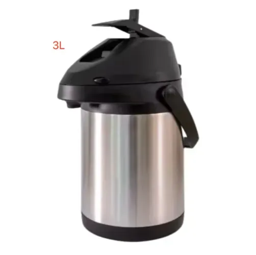 Garrafa Térmica De Cafe Agua 3L Quente E Frio Aço Inox