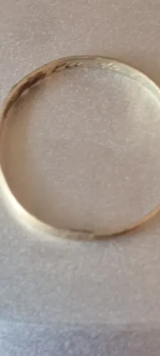 Aliança 18 k