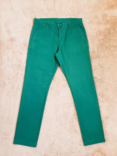 Calça Alfaiataria Sarja Linda Original Perfeito Estado Desapego Oportunidade