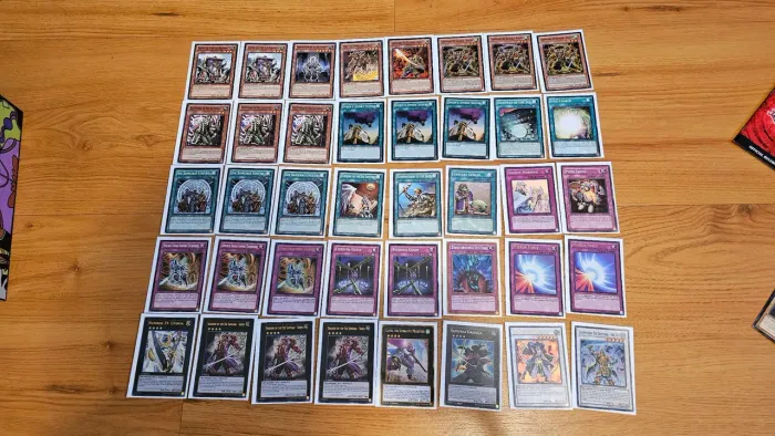 Yu-Gi-Oh! Cartas Six Samurai - set principal + bulk - 132 cartas