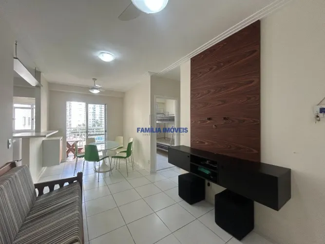 Alugar apartamento mobiliado 2 quartos Acqua Play Marapé Santos SP