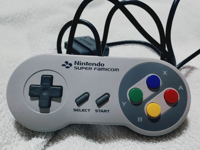 Controle Super Nintendo Famicom original excelente estado