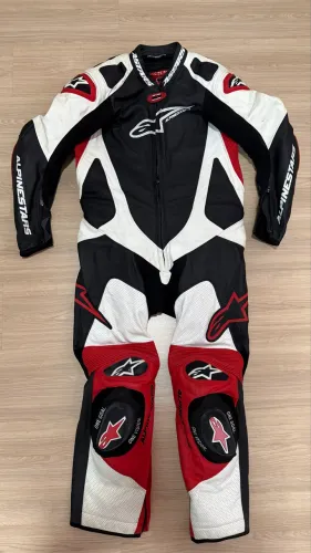 Macacão de Couro Alpinestars 1 peça 