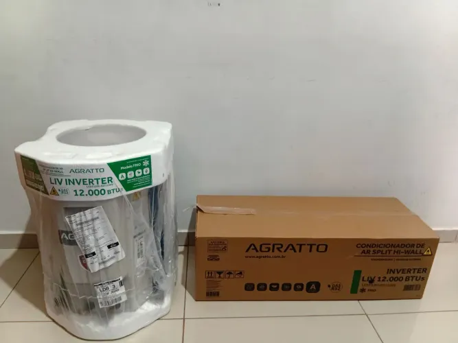 Ar condicionado Agratto 12000 BTUs