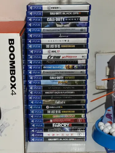 Lote Jogos de PS4 (27 Unidades)
