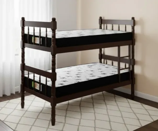 Beliche milão com colchão D20 solteiro