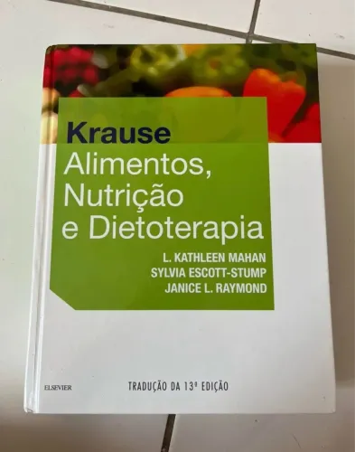 Livro Krause - Alimentos, Nutrição e Dietoterapia 13ª edição