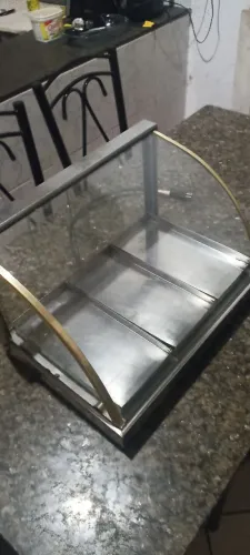 Vitrine para salgados