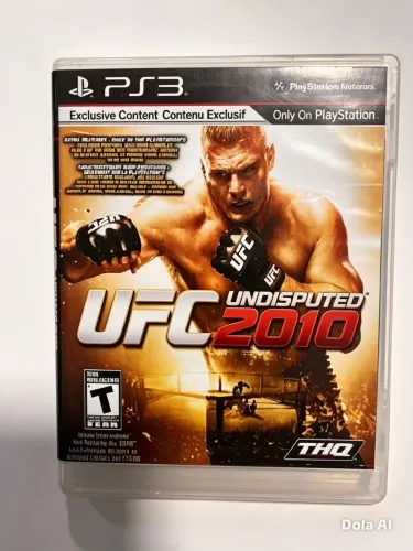 VENDO UFC UNDISPUTED 2010 - PS3 - LEIA A DESCRIÇÃO 