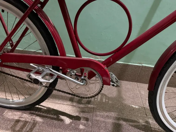 Bicicleta aro 26 freio contra pedal