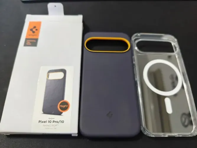 Case Spigen + Genérica para Pixel 10/10 pro