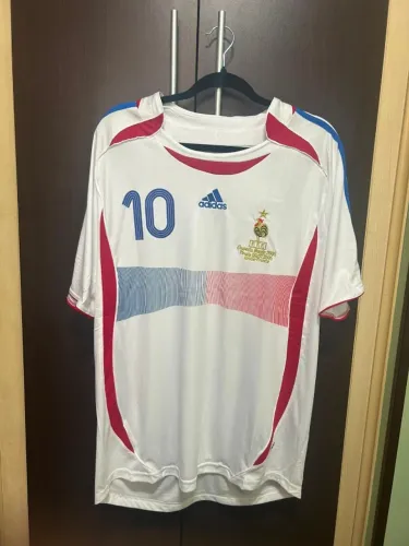 CAMISA FRANÇA RETRO 2006 " ZIDANE 10 "