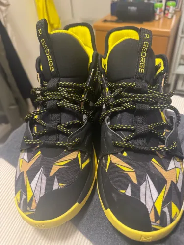 Nike PG 3 Paul George Original - Preto/Amarelo - Pouquíssimo Uso