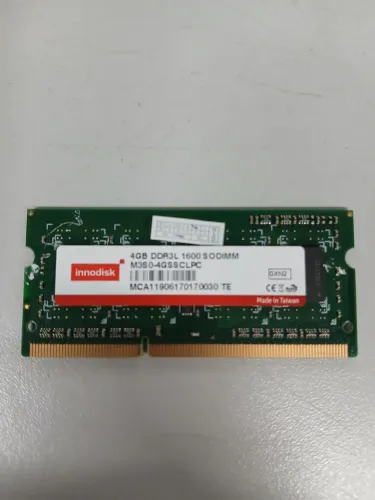 Memória para notebook 4gb ddr3