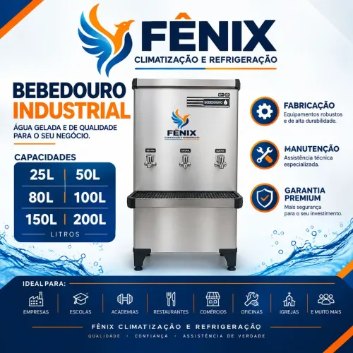 BEBEDOURO INDUSTRIAL DE 20 ATE 200 LITROS