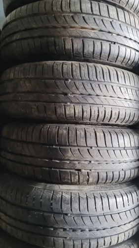 Pneu 185 60 15 Pirelli P1 90% seminovo em até 10x de R$34,00 no cartão de crédito