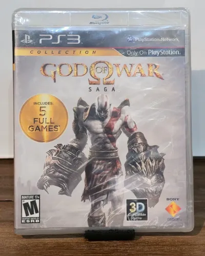 Jogo God of War Saga PS3 Lacrado