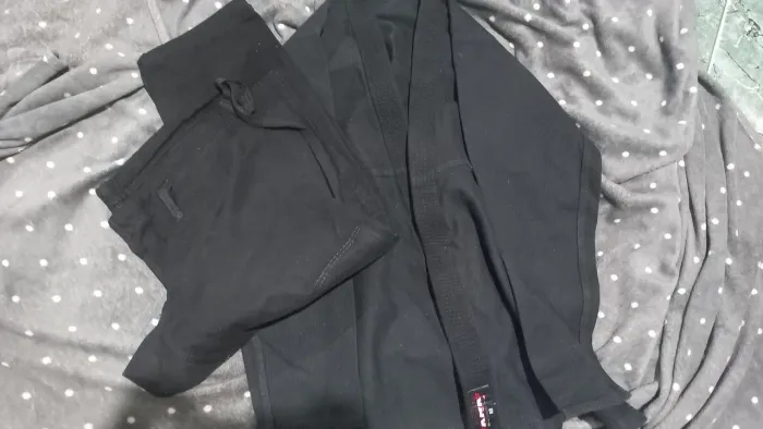 Kimono Preto Completo tam A2