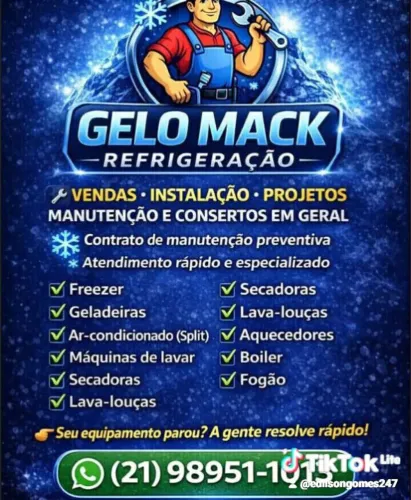 Gelo Mack refrigeração 