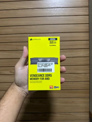 MEMÓRIA RAM CORSAIR 1X16 5200MHZ CL40