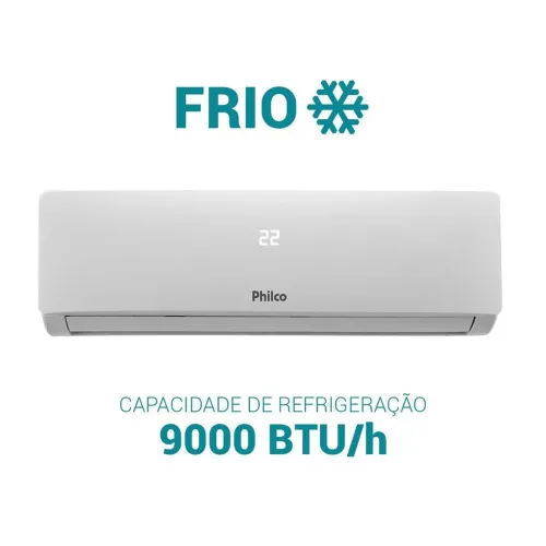 Ar Condicionado Split Hi Wall Philco 9000 BTU/h Frio PAC9FI - 220 Volts